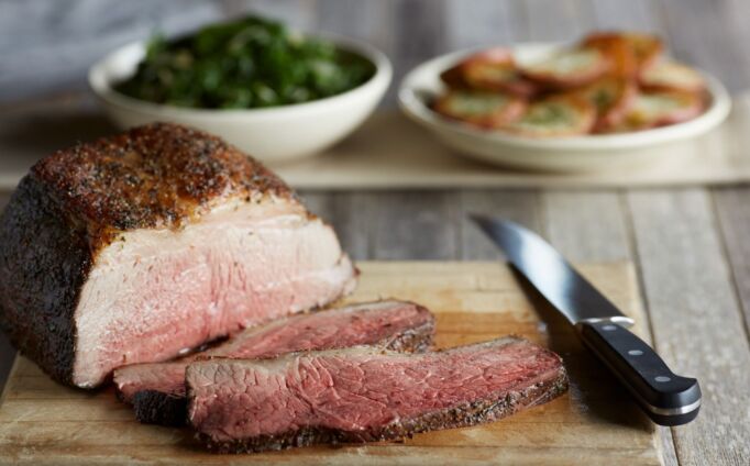 Garlic Herb-Crusted Beef Roast