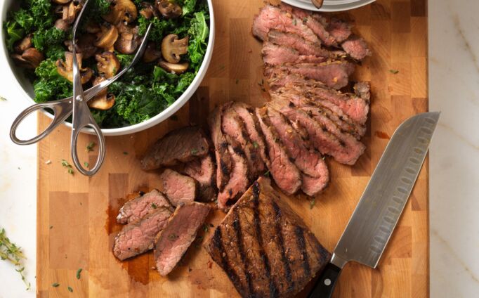 Red Wine Herb-Marinated Beef Steak